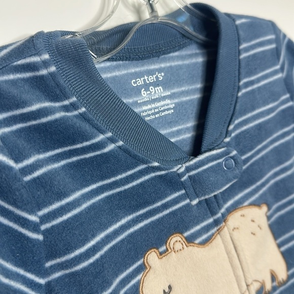 Carters Fleece SleepSack NWT 6-9M - Picture 2 of 3